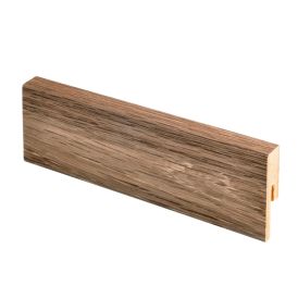 10 kpl Jalkalista Maler Aava R2 MDF Mel Afrikan tammi 12 x 42 x 2750 mm
