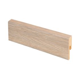 10 kpl Jalkalista Maler Aava R2 MDF Mel Vanilla tammi 12 x 42 x 2750 mm