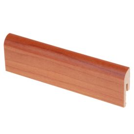 10 kpl Jalkalista Maler Pyörre R10 MDF Mel Kirsikka 12 x 42 x 2750 mm