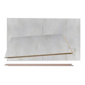 MDF-paneeli Maler STP-0 ympäripontattu 8 x 315 x 1200 mm Aito Tunne Tuhka