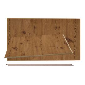 MDF-paneeli Maler STP-0 ympäripontattu 8 x 315 x 1200 mm Rustik Pähkinä