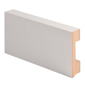 5 kpl Johtouralista Maler MDF Mel Valkoinen E0 19 x 70 x 2750 mm