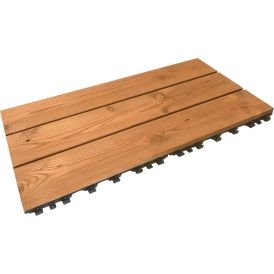 Klicklaatta 30 x 60 cm ruskea puu