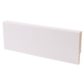 5 kpl Jalkalista Maler Smart Aava mänty valkoinen 12 x 58 x 3300 mm