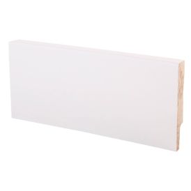 5 kpl Jalkalista Maler Smart Aava mänty valkoinen 12 x 70 x 3300 mm