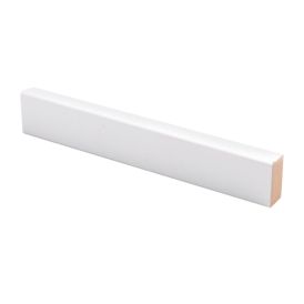 10 kpl Peitelista Maler Aava MDF Mel valkoinen E0 12 x 25 x 3660 mm