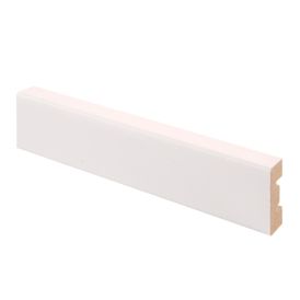 10 kpl Peitelista Maler Aava MDF Mel valkoinen E0 12 x 32 x 3660 mm