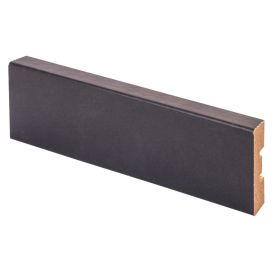 10 kpl Peitelista Maler Aava MDF Mel tummanharmaa 12 x 42 x 2200 mm