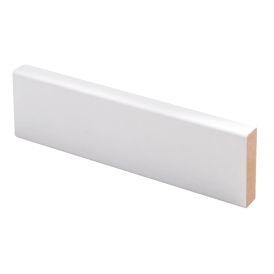 10 kpl Peitelista Maler Aava MDF Mel valkoinen E0 12 x 42 x 3660 mm
