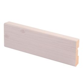 10 kpl Peitelista Maler Aava MDF Mel valkolakattu mänty 12 x 42 x 2200 mm