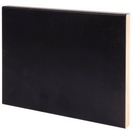 5 kpl Peitelista Maler Aava MDF Mel Musta 12 x 120 x 3300 mm