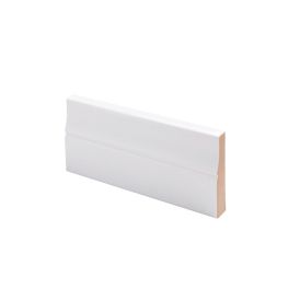 5 kpl Peitelista Maler Piirto MDF koriste Mel Valkoinen E0 16 x 70 x 2750 mm