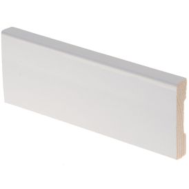 5 kpl Peitelista 12 x 58 x 2200 mm Maler ART Erikoismänty MEL valkoinen