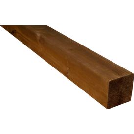Liimapuutolppa kyllästetty ruskea 90 x 90 x 3000 mm AB höylätty