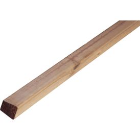 Vinorima kyllästetty ruskea 42 x 42/28 mm AB höylätty (per metri)