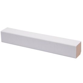 10 kpl Varjolista Maler ART Aava MDF Tela Valkoinen 22 x 22 x 2750 mm