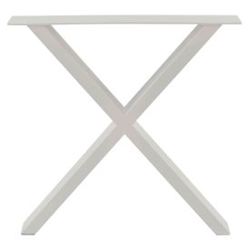 Pöydänjalka 2 kpl Pur Iternal Select X-malli valkoinen 700 x 374 x 723 mm
