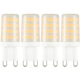 LED-lamppu Voltolux G9 2,2 W 2700 K 4 kpl