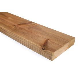 Kyllästetty mänty AB 33 x 145 mm höylätty SPH ruskea (per metri)