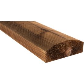 Kaidepuu kyllästetty mänty ruskea AB 45 x 120 mm (per metri)