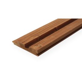 Lämpöpuupaneeli Luna Duo 32 x 140 kuusi (per metri)