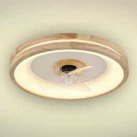 LED-tuuletinplafondi Voltomat Air Santana Ø 50 cm