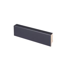 Jalkalista Maler Aava SJ mänty musta 12 x 42 x 2750 mm