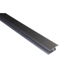 Saumalista Maler alumiini harjattu grafiitti 34 x 1000 mm