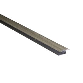 Saumalista Maler alumiini Mocca Oak 34 x 1000 mm