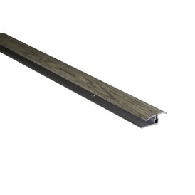 Saumalista Maler alumiini Malaga Oak 34 x 1000 mm