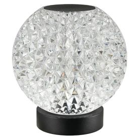 Ladattava pöytävalaisin Crystal Ø 11 cm