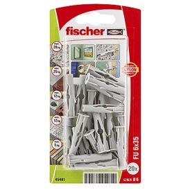Tulppa Fischer FU 6 x 35 mm K 20 kpl/pkt
