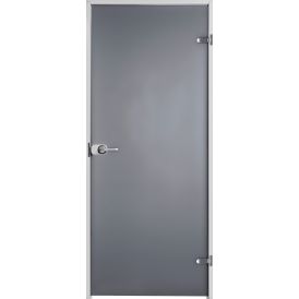 Lasiovi Swedoor Bath Harmaa+ 8 x 21 Valkoinen Lukittava