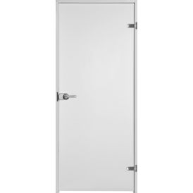 Lasiovi Swedoor Bath Satiini+ 9 x 21 Valkoinen Lukittava