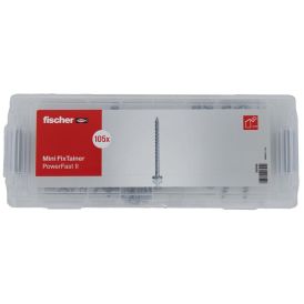Kiinnikeboksi Fischer Mini Fixtainer Powerfast II bonussinkitty kupukanta