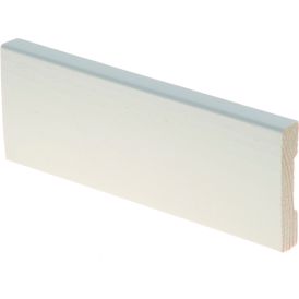 Peitelista 12 x 58 x 2700 mm mänty sormijatkettu valkoinen