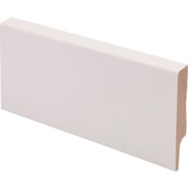 Jalkalista Maler 12 x 70 x 2700 mm Mänty Sormijatkettu Valkoinen