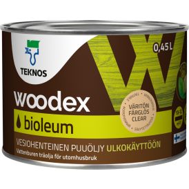 Puuöljy Teknos Woodex Bioleum Väritön 0,45 l