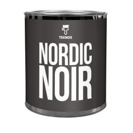 Miniväripurkki Teknos Colour Sample 0,125 l Nordic Noir