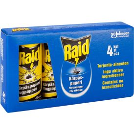 Kärpäspaperi Raid 4 kpl