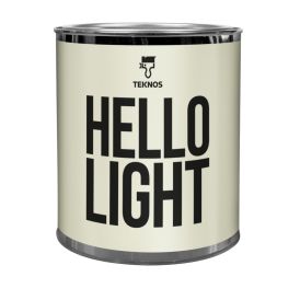 Miniväripurkki Teknos Colour Sample 0,125 l Hello Light