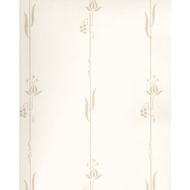 Kuitutapetti Sandudd Isoäidin Aikaan Ruskea/beige kasvit