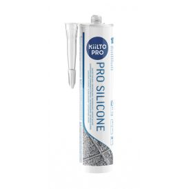 Saniteettisilikoni Kiilto Pro Silicone Väritön 310 ml