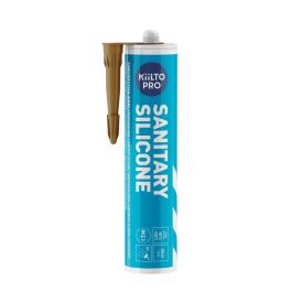 Saniteettisilikoni Kiilto Pro 81 khaki brown 310 ml
