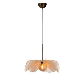 Riippuvalaisin Markslöjd Styrka beige/messinki Ø 63 cm