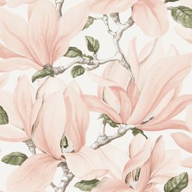 Kuitutapetti Maison Magnolia 5347-2 vaaleanpunainen