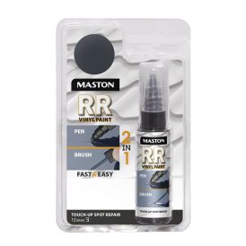 Maalikynä Maston RR Touch-up 2in1 12 ml Tummanharmaa