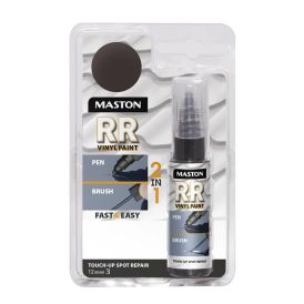 Maalikynä Maston RR Touch-up 2in1 12 ml Tummanruskea