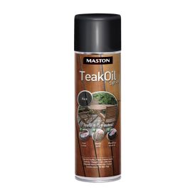 Puuöljyspray Maston Teak Oil musta 500 ml