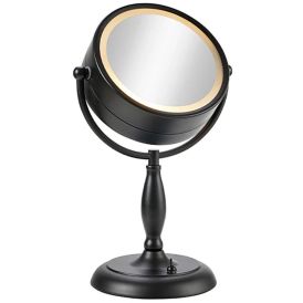 Pöytävalaisin Markslöjd Face Musta 36 cm